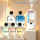 Aromatherapy Diffuser + 5 Bottles [Hilton + Gardenia + Shangri-La + Ocean + Jasmine]