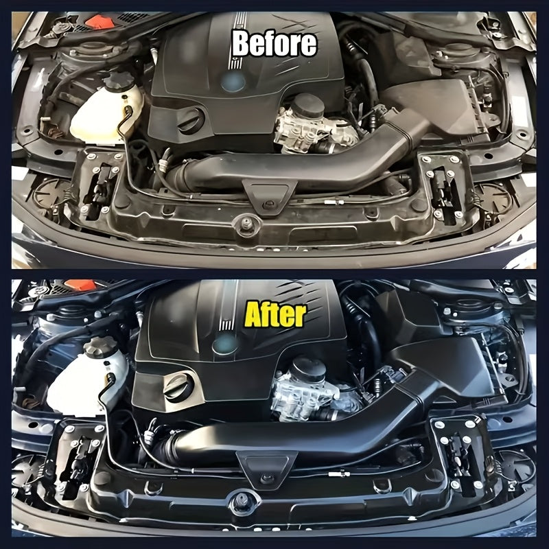 3.38oz Car Engine Cleaner | Quickly Removes Oil Stains, No Rinsing Required. Engine Bay Maintenance Cleaner for Restoration And Detailing. Effectively Polishes And Extends Engine Life. Suitable for All Vehicles.