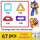 67PCS Magnetic Toys