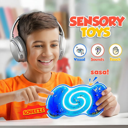 Sensory Squeeze Toys for Kids 8pcs – Stress Relief Fidget Toy Set, Squishy Sensory Pack for Classroom Rewards, Party Favors, Travel, Holiday Gift for Boys Girls