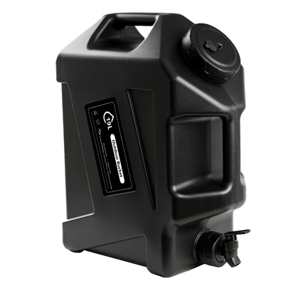 Water Storage Container with Spigot 2 Handles BPA Free PVC Collapsible Water Jug for Camping Outdoor RV Hiking Emergency Survival Portable Water Tank 3.2Gal 5Gal 2.6Gal Multi-Color Options