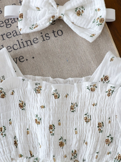 Baby Girls Outfit Set - Floral
