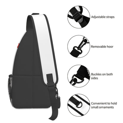 Baseball Sling Bag Crossbody Backpack for Men & Women - Sports Chest Shoulder Bag for Baseball Training, Game Day, Gym, Outdoor & Travel, Lightweight One Strap Daypack