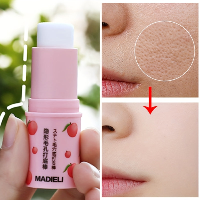 Sakura Primer Stick with Cherry Blossom Extract — Tinted Lightweight Makeup Base, Smooth Blending Natural Finish, Pore Smoothing Brightening Formula for Light to Beige Skin, J-Beauty & K-Beauty Inspired, 1 fl oz