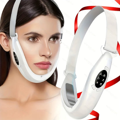Face & Neck Massager Electric Vibration Anti-Aging Skin Tightening Lifting Tool - USB Rechargeable 400mAh Intelligent Beauty Device for Women - Odorless Portable Facial Massager Gift