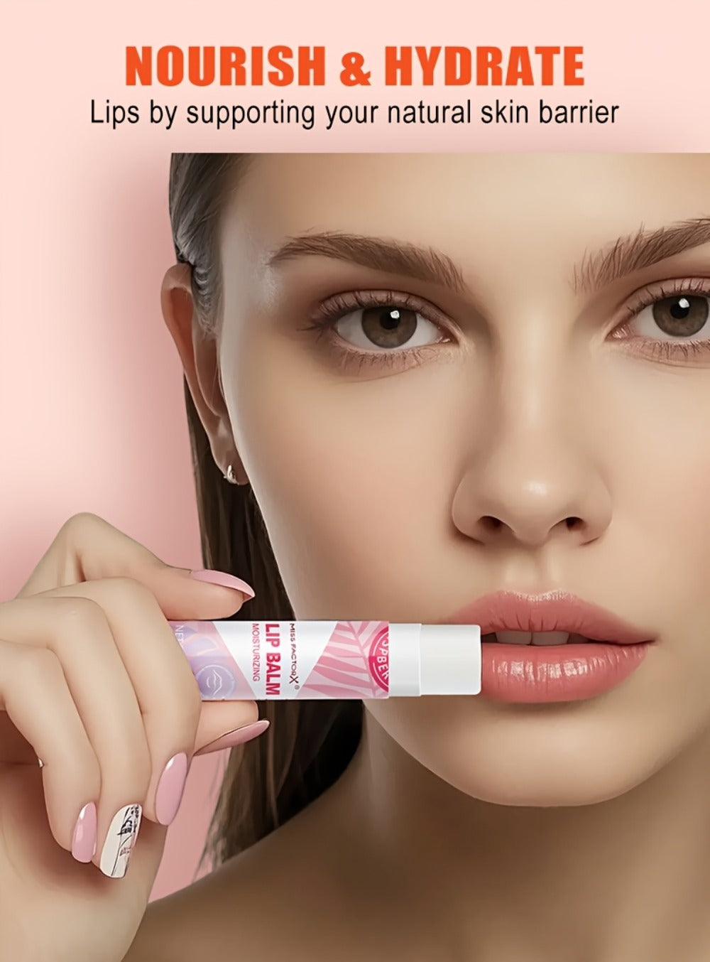 Fruit Flavored Lip Gloss Set 50 Pieces – Moisturizing Lip Balm Kit in 10 Colors, Hydrating Lip Care for Dry & Cracked Lips, Day & Night Use, Holiday Gift Set for Women & Girls