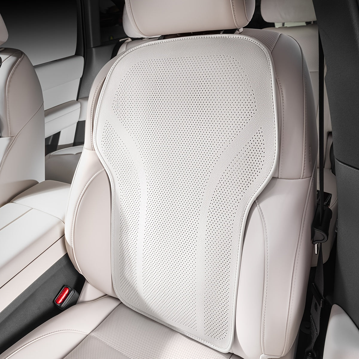 Luxury Car Seat Cushion, Full Surround Seat Cover, Nappa Leather Car Seat Pad, Front Seat Cushion Rear Seat Cushion, Car Interior Seat Pad, Non-Slip, Breathable, All-Season Universal, Car Seat Cover
