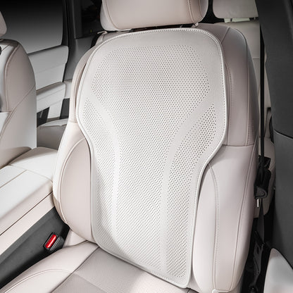 Luxury Car Seat Cushion, Full Surround Seat Cover, Nappa Leather Car Seat Pad, Front Seat Cushion Rear Seat Cushion, Car Interior Seat Pad, Non-Slip, Breathable, All-Season Universal, Car Seat Cover