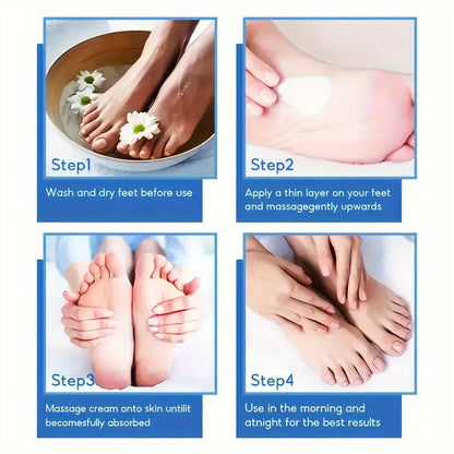 Urea Foot Cream 60% with 2% Salicylic Acid Deep Moisturizing Exfoliating Heel & Hand Lotion – Softens Dry Cracked Skin, Jojoba & Avocado Oil, Hypoallergenic 1.76oz