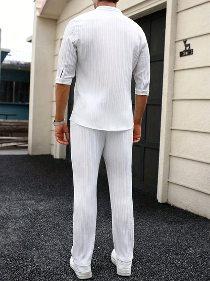 Men's Two-Piece Outfit Set - Short Sleeve 886117