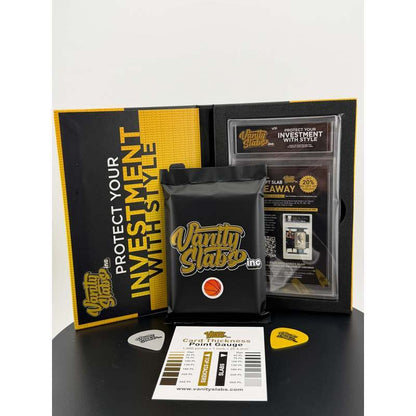 Basketball Random Card in Vanity Slab Display – Mystery Collectible with Rookies, Stars, Inserts & Signature-Style Cards | Panini & Topps | Premium Gift for Basketball Fans & Collectors