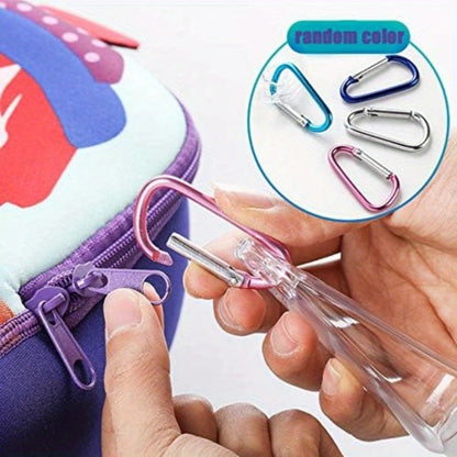TSA Approved Travel Bottles with Keychain Leakproof Refillable Squeeze Containers 50-Pack Clear Plastic 1.7oz 50ML for Toiletries Lotion Shampoo Conditioner Soap Hand Sanitizer Essential Oils