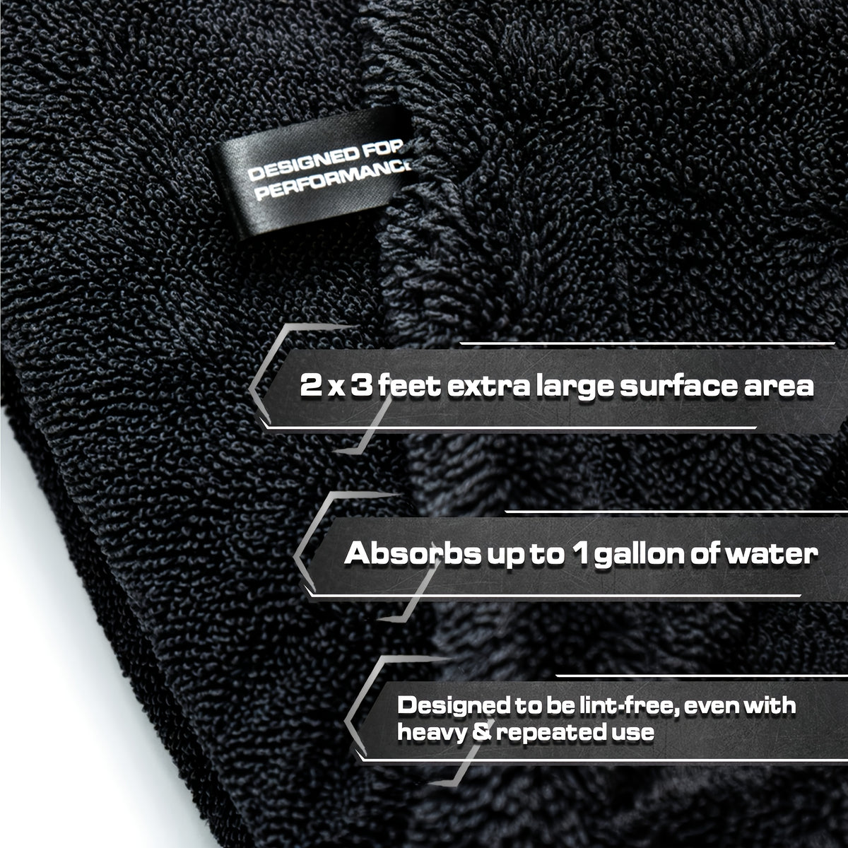 Premium Microfiber Car Drying Towel Ultra Absorbent Scratch-Free Lint-Free for Car Detailing Washing Work Less Dry More Large Size for Fast Drying Cars Trucks SUVs Soft Microfiber Cloth for Paint Glass & Wheels
