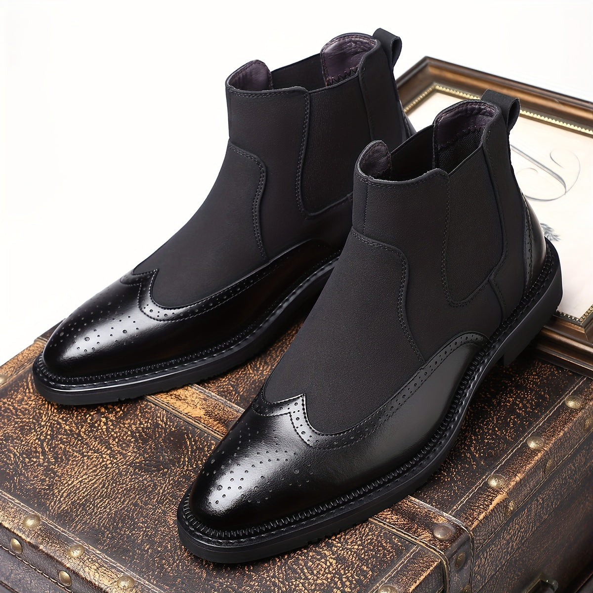 Men's Dress Shoes & Oxfords - Everyday Comfort & Durable Sole 680293