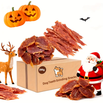 Dog & Cat Chicken Duck Jerky Treats – Freeze-Dried Meat Snacks with Teething Sticks Combo Pack 100g 200g Options