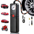 12000APortable Wireless Car Air Compressor Inflator Hand Pump with LED Lighting, Suitable for Cars/motorcycles/bicycles