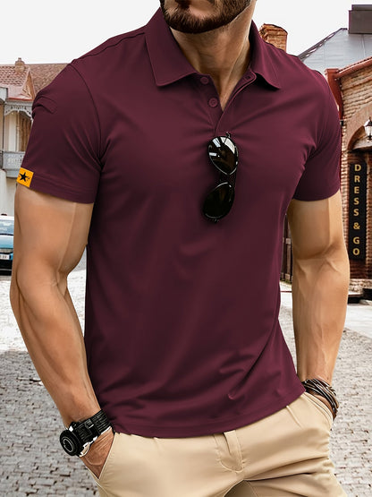 Men's Essential T-Shirt - Round Neck Short Sleeve Streetwear Style 741093
