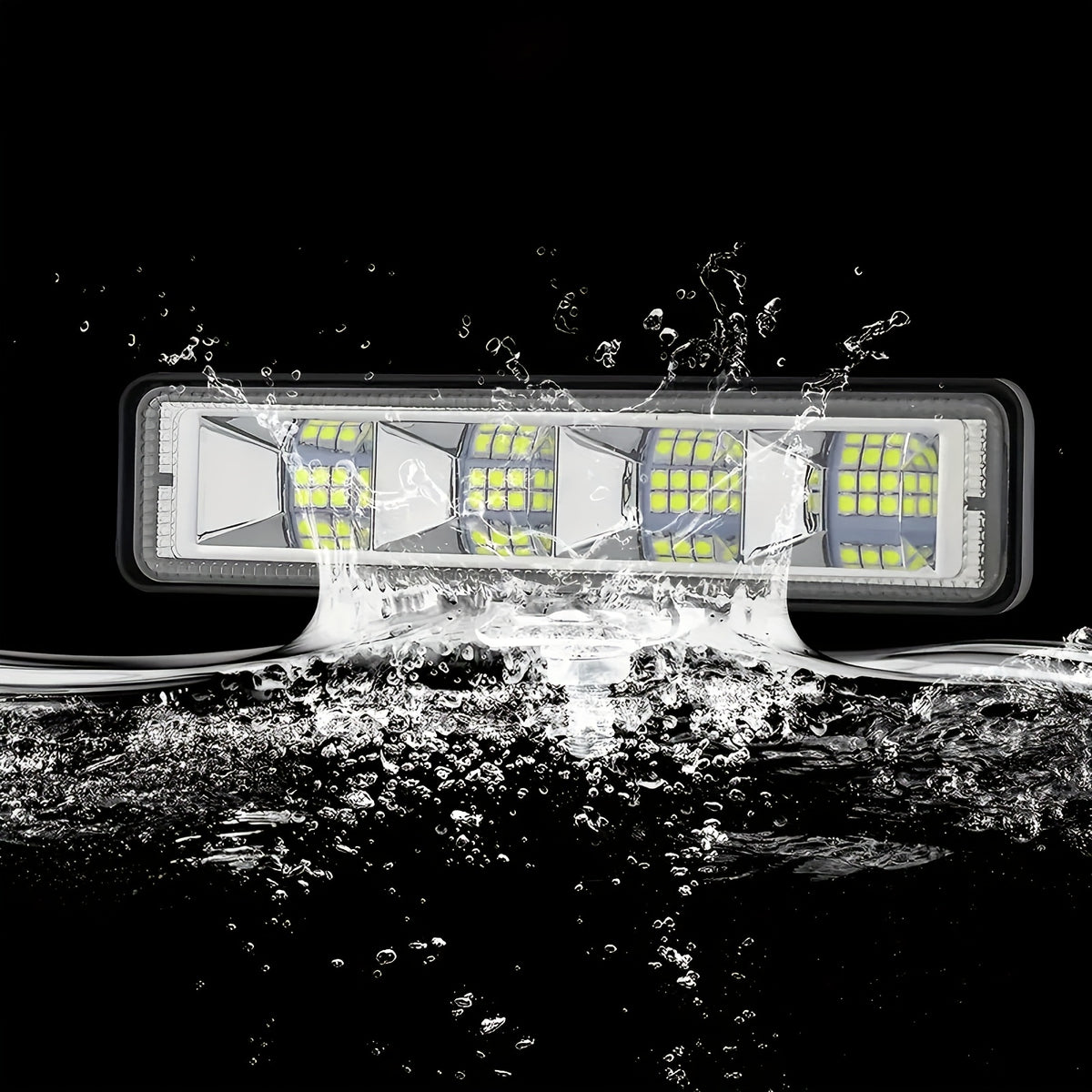 4.3/6.3 Inch LED Lights Super Bright, for Electric Vehicles, Motorcycles, Off-road Pickups, Ships, Super High Brightness Off-road Lights, Motor Vehicle Exterior Lighting, Improve Visibility During Night Driving Perfect Gift for Father's Day