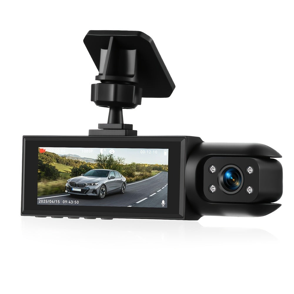 Dual Dash Cam 1080P Front and Inside Car Camera with IR Night Vision, WiFi, Loop Recording, Wide Angle DVR – Optional 2" / 3.16" Screen, No Card / 32GB / 64GB Memory Card
