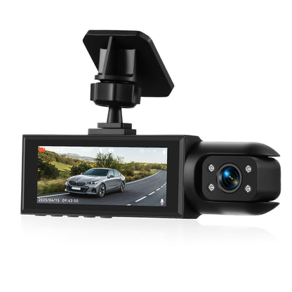 Dual Dash Cam 1080P Front and Inside Car Camera with IR Night Vision, WiFi, Loop Recording, Wide Angle DVR – Optional 2" / 3.16" Screen, No Card / 32GB / 64GB Memory Card