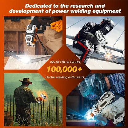 Portable Stick Welder IGBT 20-120A 110V - Handheld Arc Welder with Hot Start, Arc Force & Anti-Stick for Home & Auto Repair
