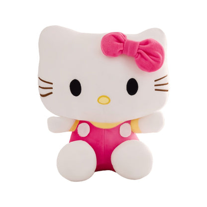 Hello Kitty KT Cat Stuffed Animal 3 Colors – Sanrio Kawaii Plush Doll in Red Pink Blue Soft Collectible Toy, Birthday Valentine Christmas Gift for Girls Teens Hello Kitty Fans