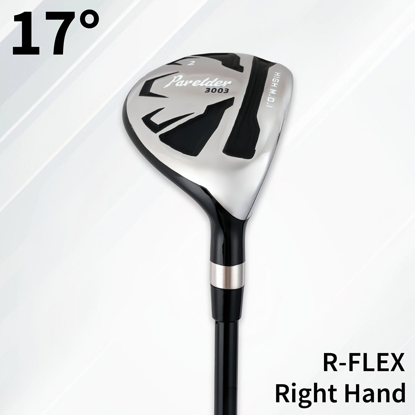 Golf Hybrid Club for Men | Right Hand, Carbon Fiber Shaft, 17°/20°/23°/26° Loft, S/R Flex – Max Distance & Forgiveness