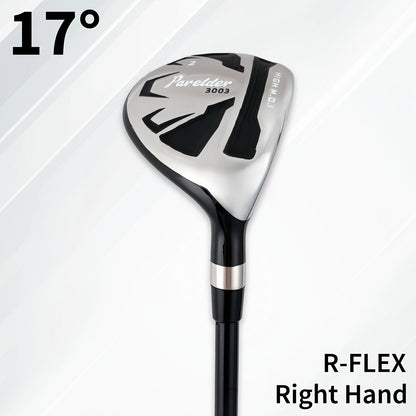 Golf Hybrid Club for Men | Right Hand, Carbon Fiber Shaft, 17°/20°/23°/26° Loft, S/R Flex – Max Distance & Forgiveness