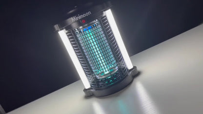Plug-In Bug Zapper with Dual LED – 110V Electric Fly Killer & Mosquito Trap, Instant Kill for Mosquitoes, Flies & Cockroaches, with Bug Collector Tray, for Home, Office & Commercial Use (HK-5)