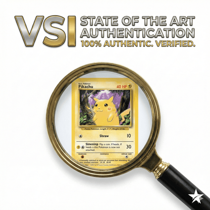 Pokemon Mystery Slab – Rare Hit Card in Premium Display Case | EX, V, VMAX, VSTAR or Full Art Guaranteed | English or Japanese | Gift for Kids & Collectors