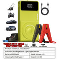 Portable Car Jump Starter & Jump Starter with Air Compressor (Optional), Jump Starter Battery Pack, Current Car Battery Booster, 12V Vehicles (1.98gal Gasoline/ 1.59gal Diesel Engine), Compatible with Sedans, SUVs, Pickup Trucks & Lawn Mowers