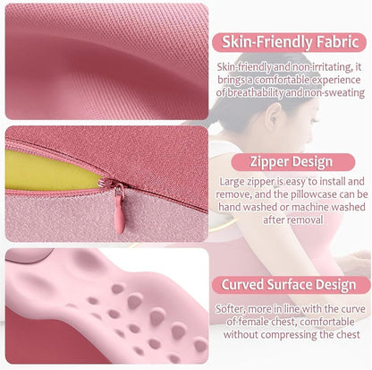 Memory Foam Cervical Support Pillow – Ergonomic Side & Back Sleeper Pillow with Breathable Cover | Multi-Functional Neck & Lumbar Support Bed Pillow, Perfect Gift