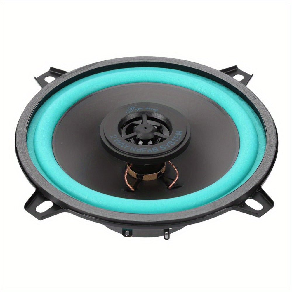 6.5 Inch Car Speakers 160W HiFi Coaxial Full Range – Universal Automotive Audio Stereo Speaker, Single or Pair, Drop-In Replacement for Cars, Trucks & SUVs