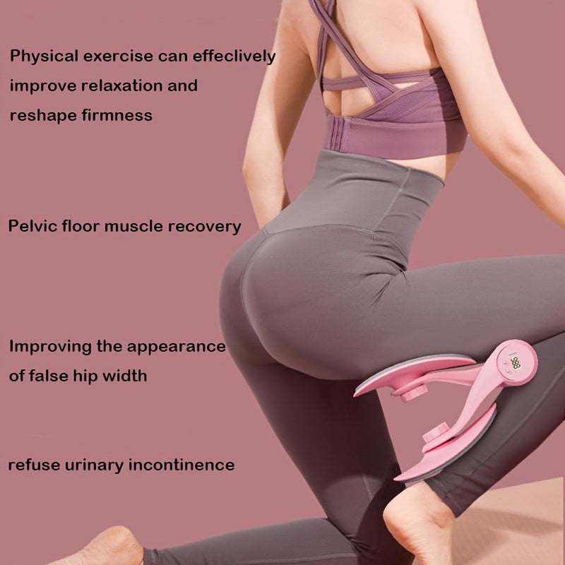 Pelvic Floor Trainer – Thigh Exerciser & Inner Leg Slimming Equipment, Yoga Hip Muscle Strengthener for Women, Body Fitness Shaping Tool