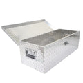 20'' Heavy Duty Aluminum Diamond Plate Tool Underbody Box for Pickup Truck Bed