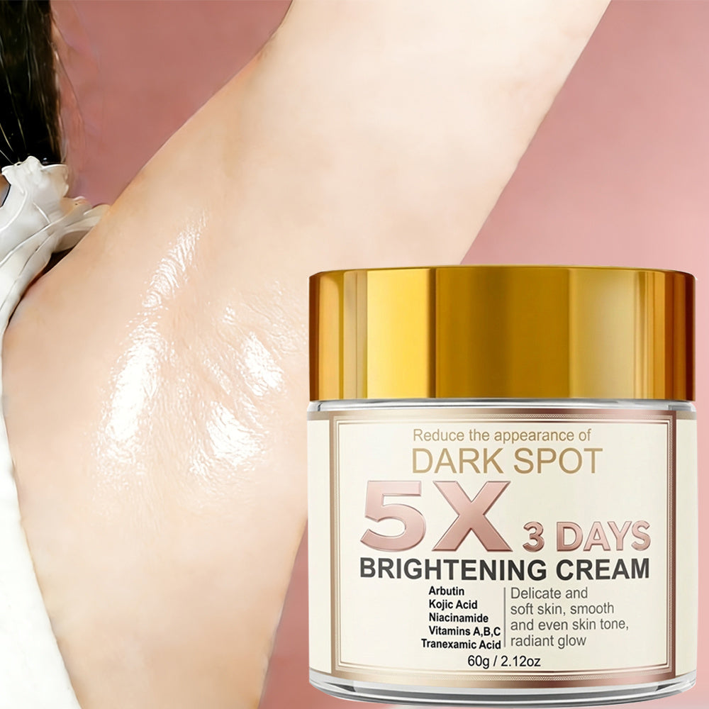 Kojic Acid Cream for Dark Spots - Skin Brightening Face Cream with Vitamin C, Arbutin & Niacinamide, Fades Hyperpigmentation Dullness Uneven Tone, Fast-Acting Formula All Skin Types