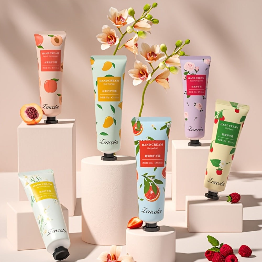 Hand Cream Gift Set 10pcs – Scented Shea Butter Mini Travel Size Moisturizer, Non-Greasy Fast-Absorbing Formula for Dry & Cracked Hands, Perfect Holiday & Mother's Day Gift