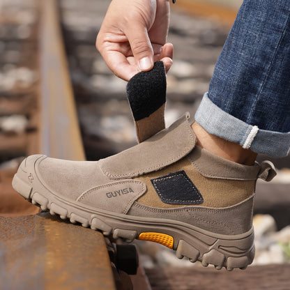 Men's Work & Safety Shoes - Steel Toe Protection