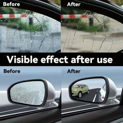 Windshield Washer Fluid Glass Coating Agent 50ml | Deep Cleaning Anti-Fog Hydrophobic Water Repellent Rain Repellent Water Stain Remover All-Season Car Windshield Cleaner Universal Fit