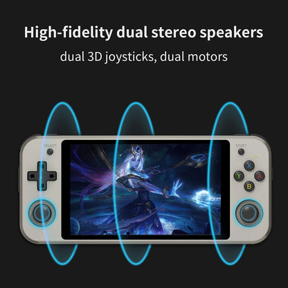 Anbernic RG552 Handheld Game Console Dual OS Android Linux Retro Emulator 5.36-Inch IPS 1920x1152 RK3399 4GB RAM HDMI USB 3.0 Active Cooling