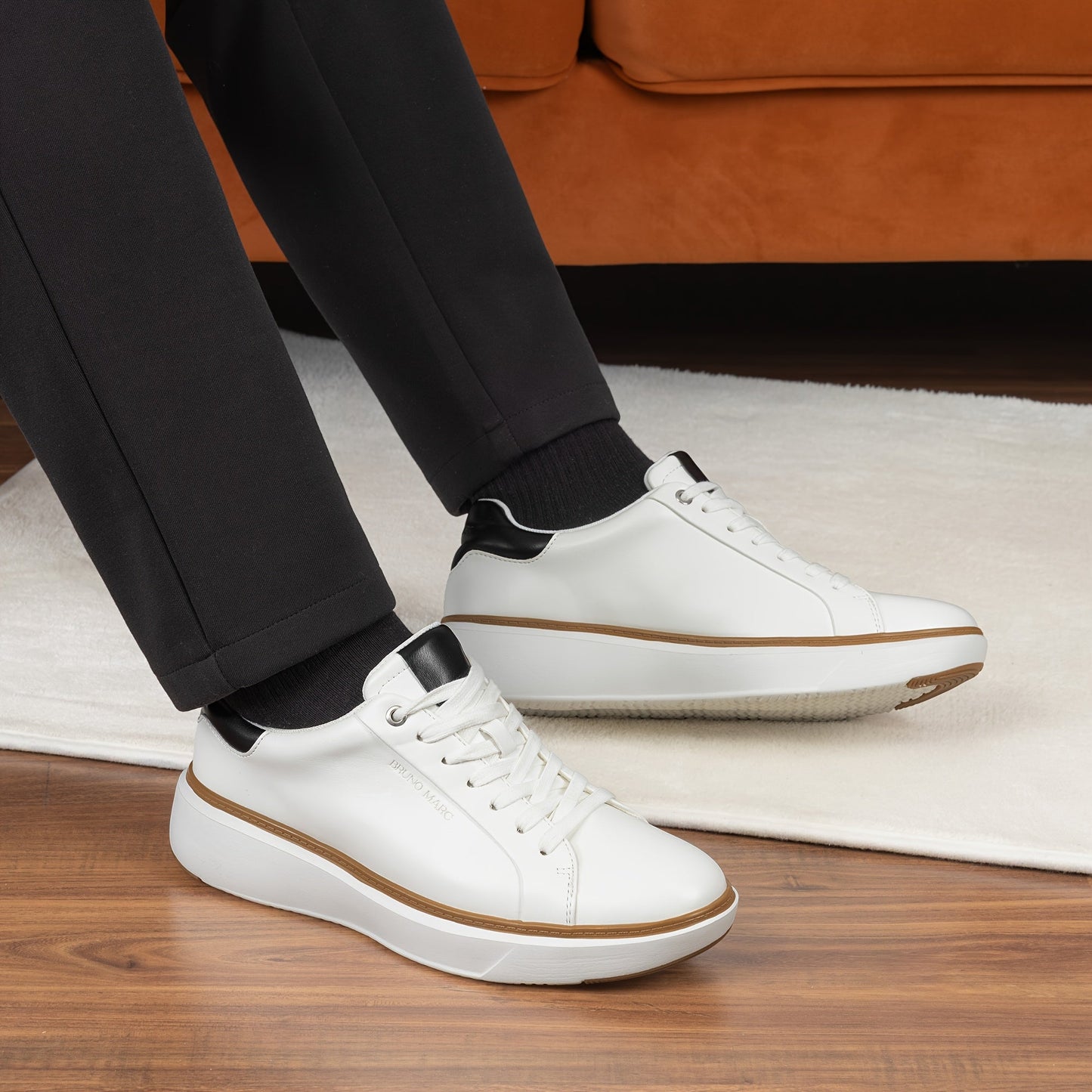 Men's Sneakers - Lace-Up for Everyday Wear 538853