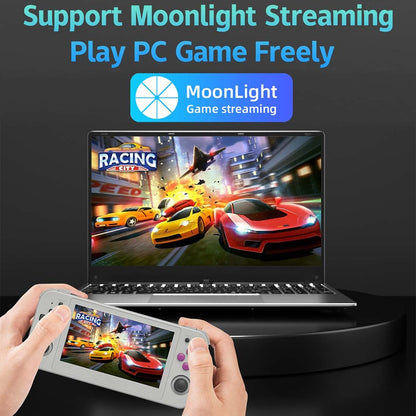 Anbernic RG505 Handheld Game Console Android 12 OLED 4.95-Inch Retro Emulator 5000mAh Hall Effect Joystick Wi-Fi Bluetooth