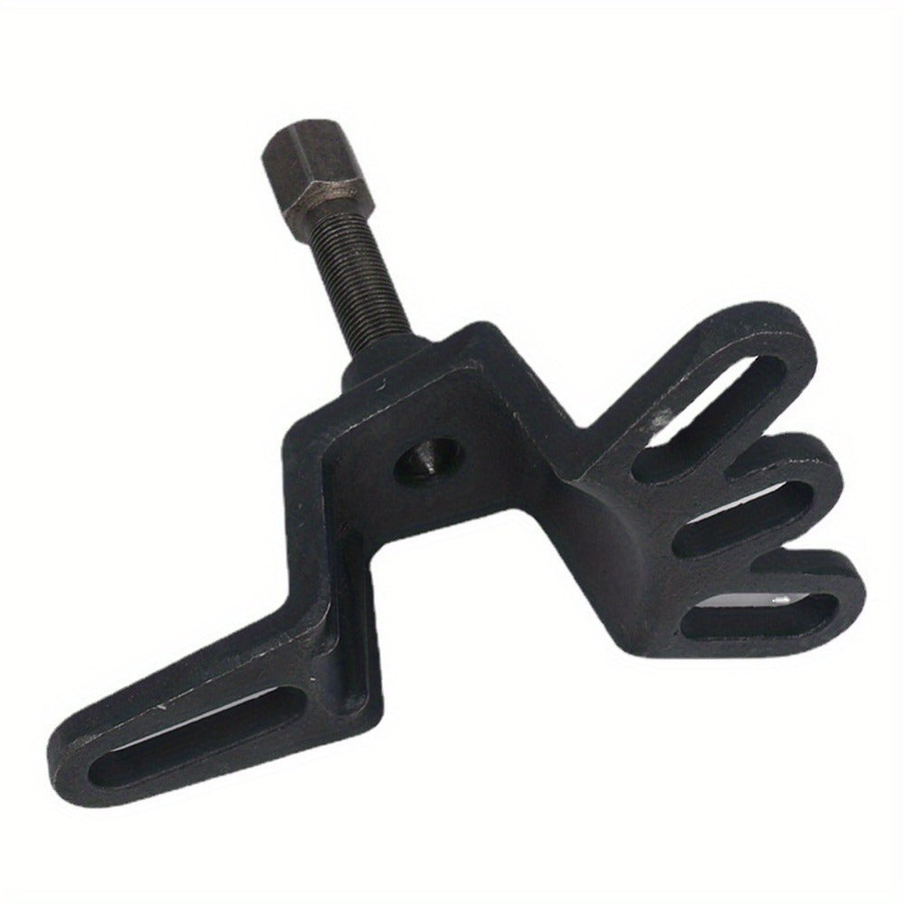 Brake Drum Puller Tool for Motorcycle – Heavy-Duty Cast Iron 4-Hole Wheel Hub Removal Tool for Tricycle, Bike & Scooter, Handheld Brake Drum Remover, DIY Repair Accessory
