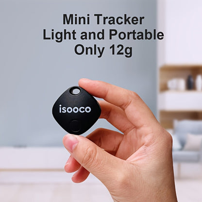 Smart Tracker Tags 6 Pack Mini Keychain IP67 Waterproof Real-Time Anti-Lost Locator for Car Wallet Bike Luggage Keys No Monthly Fees CR2032 Battery Compatible with Apple Find My iOS