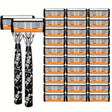 2 handles + 30 blades