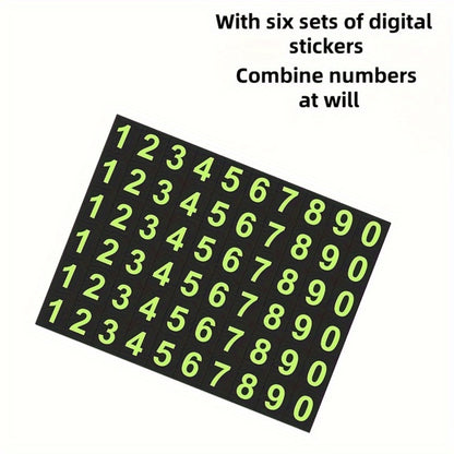Car Dashboard Anti-Slip Pad with Phone Holder & Digital Number Plate Stickers – Multifunctional Non-Slip Dashboard Storage Mat for Car Interior Accessories