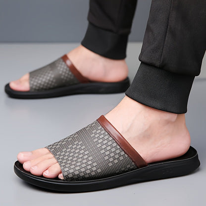 Men's Slippers - Breathable Mesh Non-Slip Sole for Outdoor & Travel 850725