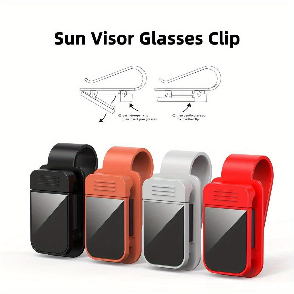 Car Glasses Clip Car Sun Visor Storage Clip Glasses Frame Personalized Car Interior Hanging Glasses Clip