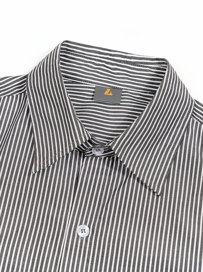 Unisex's Striped Shirt - Short Sleeve 997797