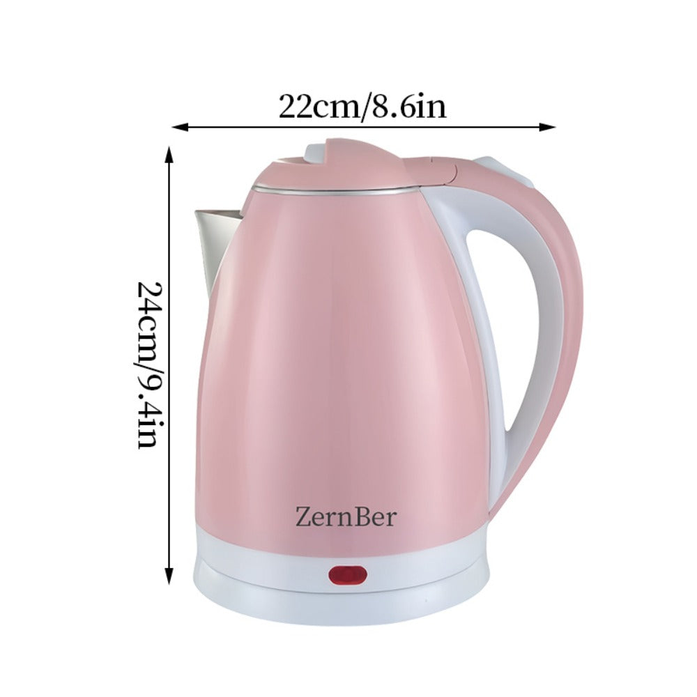 Electric Kettle 60oz 1000W with LED Indicator – Fast Boiling Hot Water Kettle with Heating Base, Auto Shut-Off & Boil-Dry Protection, Perfect for Coffee & Tea, Ideal Holiday Gift – Blue